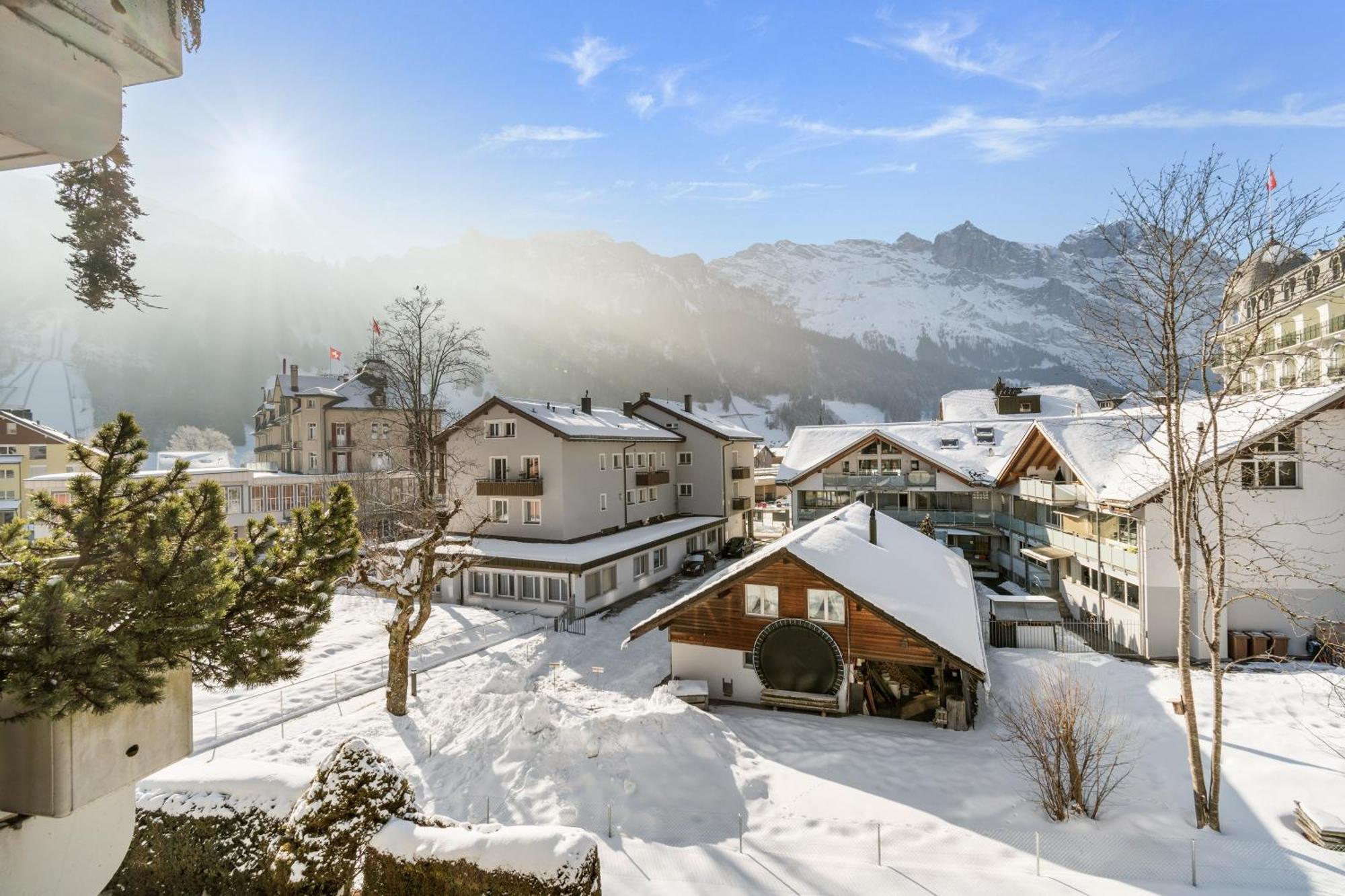 Zentrales Studio Mit Mega Bergblick, Titlis, Luzern, Lake, Kurpark Engelberg Bagian luar foto